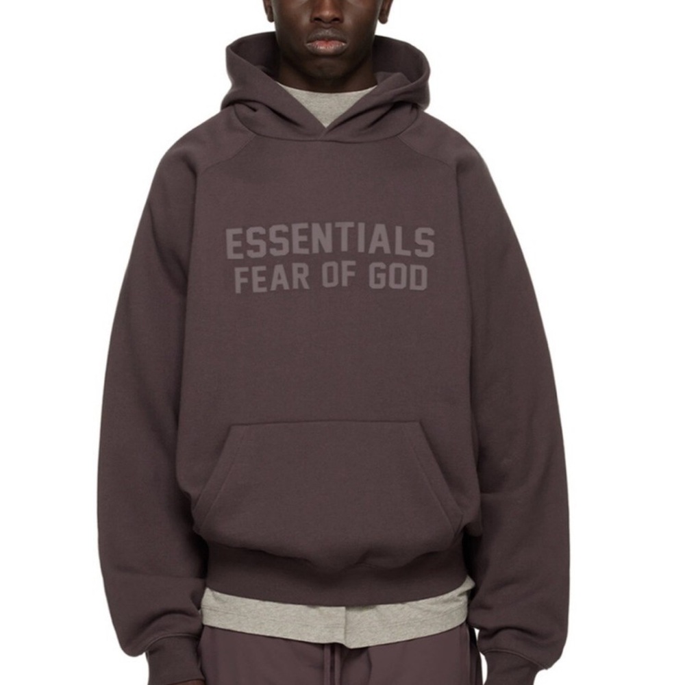 NEW Essentials Fear of God Hoodie SS23 Plum AUTHENTIC 💯